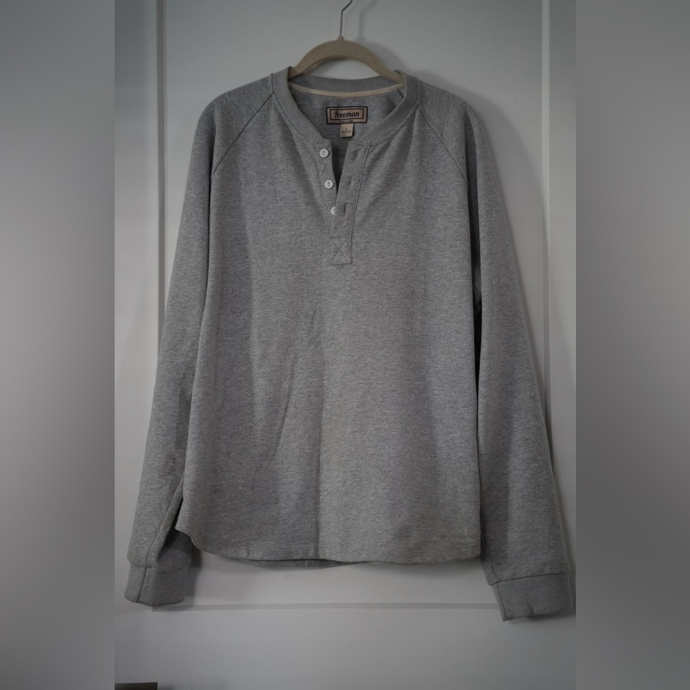 FREEMAN Raglan Shoulder Cotton LS Shirt